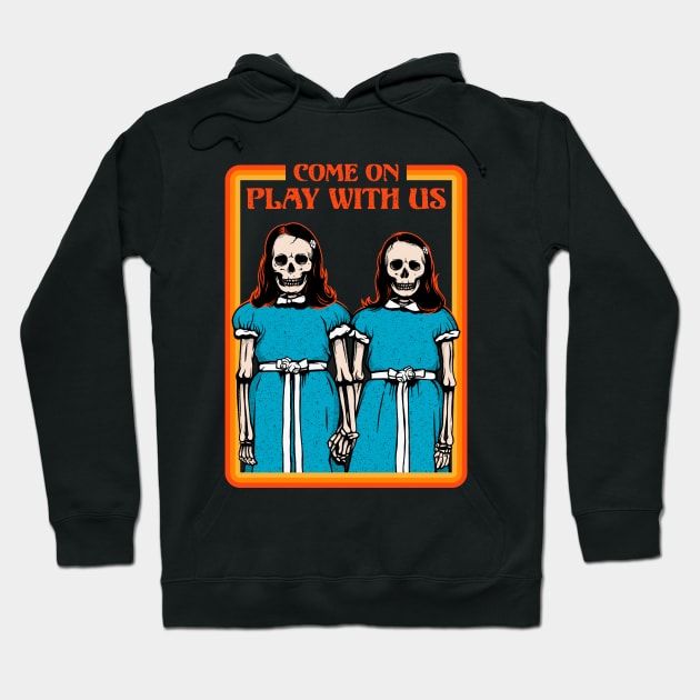 Play With Us Hoodie by Tee Bone Studio